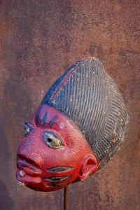 Nigeria - Yoruba . Gelede-Maske